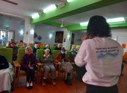 Educação Ambiental da Águas do Algarve promove encontro intergeracional no Lar e Centro de Dia de Alcoutim