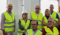 Visita à obra da Estação Dessalinizadora de Água do Mar do Alga